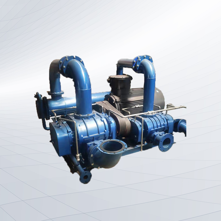 雙級串連羅茨鼓風機