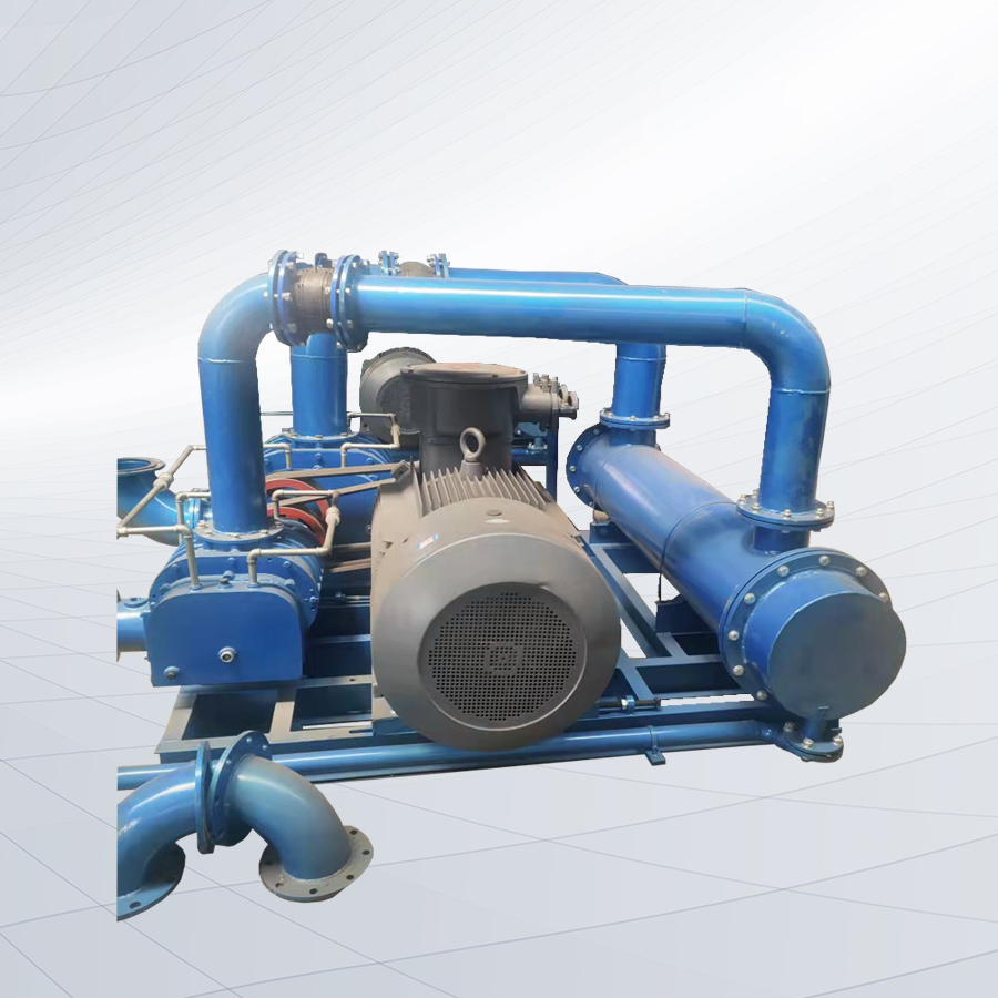 雙級(jí)串連羅茨鼓風(fēng)機(jī)